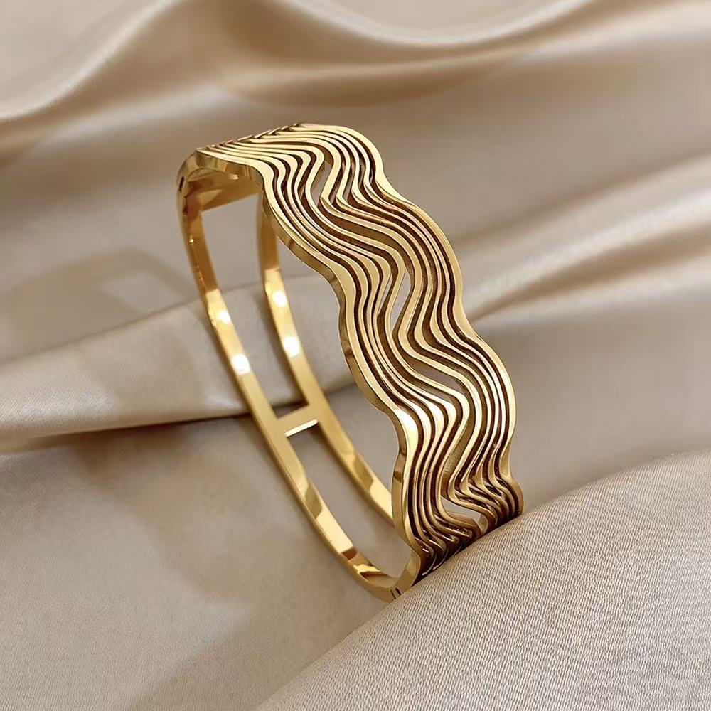 Bracciale “Ripple” | in acciaio inox