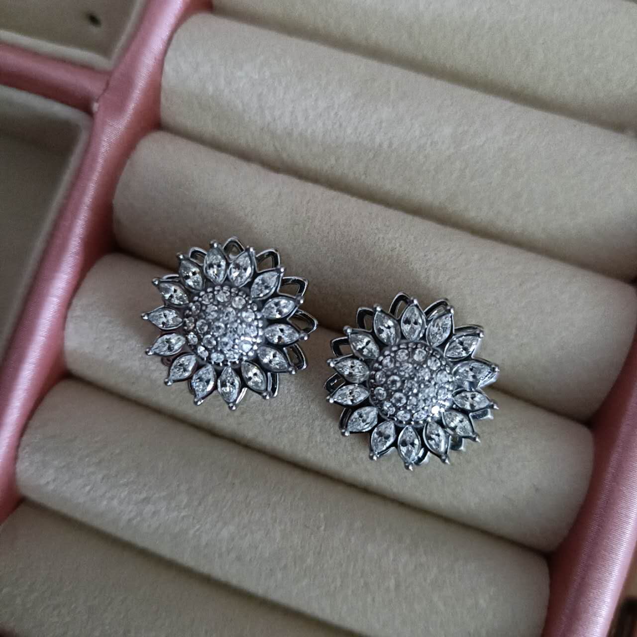 Orecchini “Girasole di Luce” (possono girare)