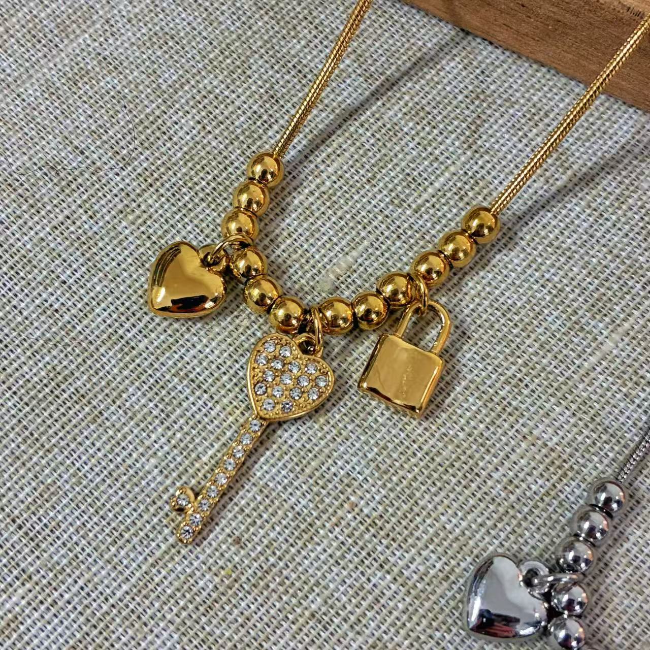 Collana “Cuore e Chiave”