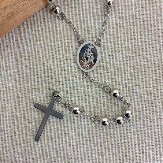 Collana Rosario con Croce