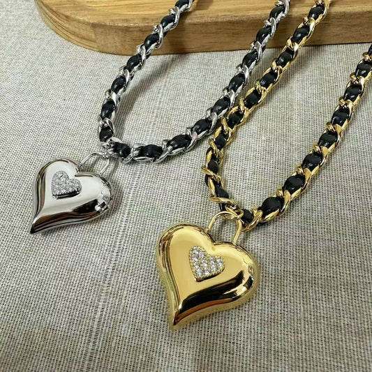 Collana “Double Heart”