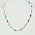 Collana “Cadenza di Perle” | in acciaio inox
