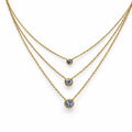 Collana Three Lights in acciaio inox