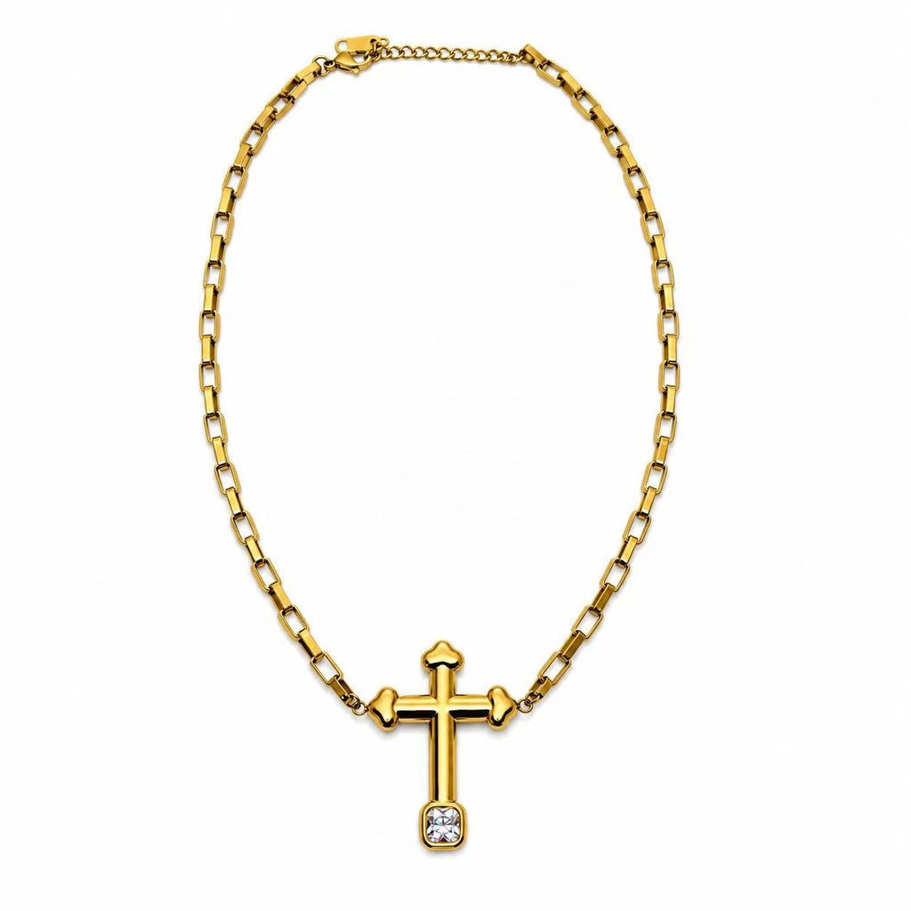 Collana Patto di Fede | 45cm | in acciaio inox