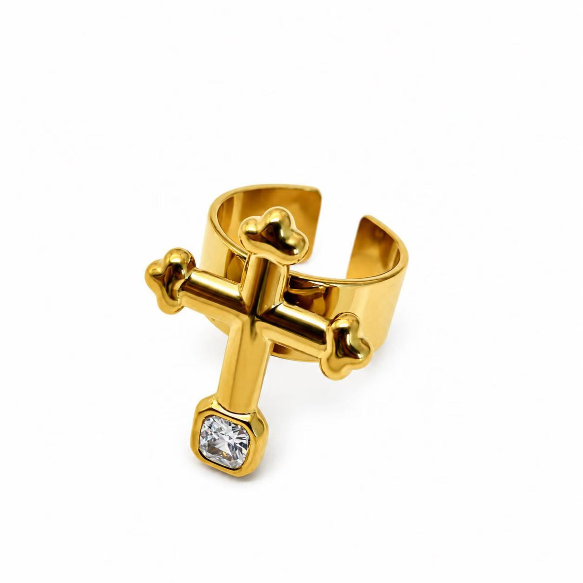 Anello Amore Sacro | in acciaio inox