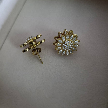 Orecchini “Girasole di Luce” (possono girare)