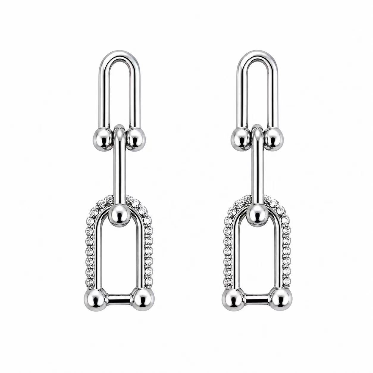 Orecchini “Linka” | in acciaio inox
