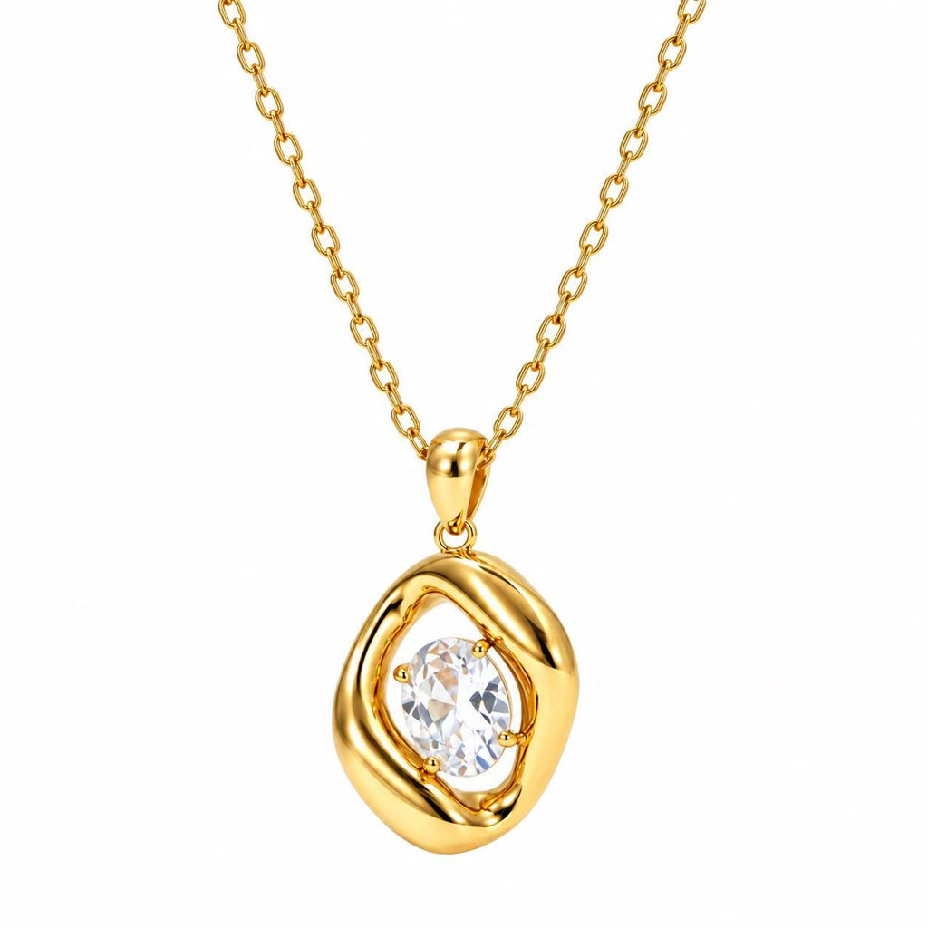 Collana Gravità | in acciaio inox