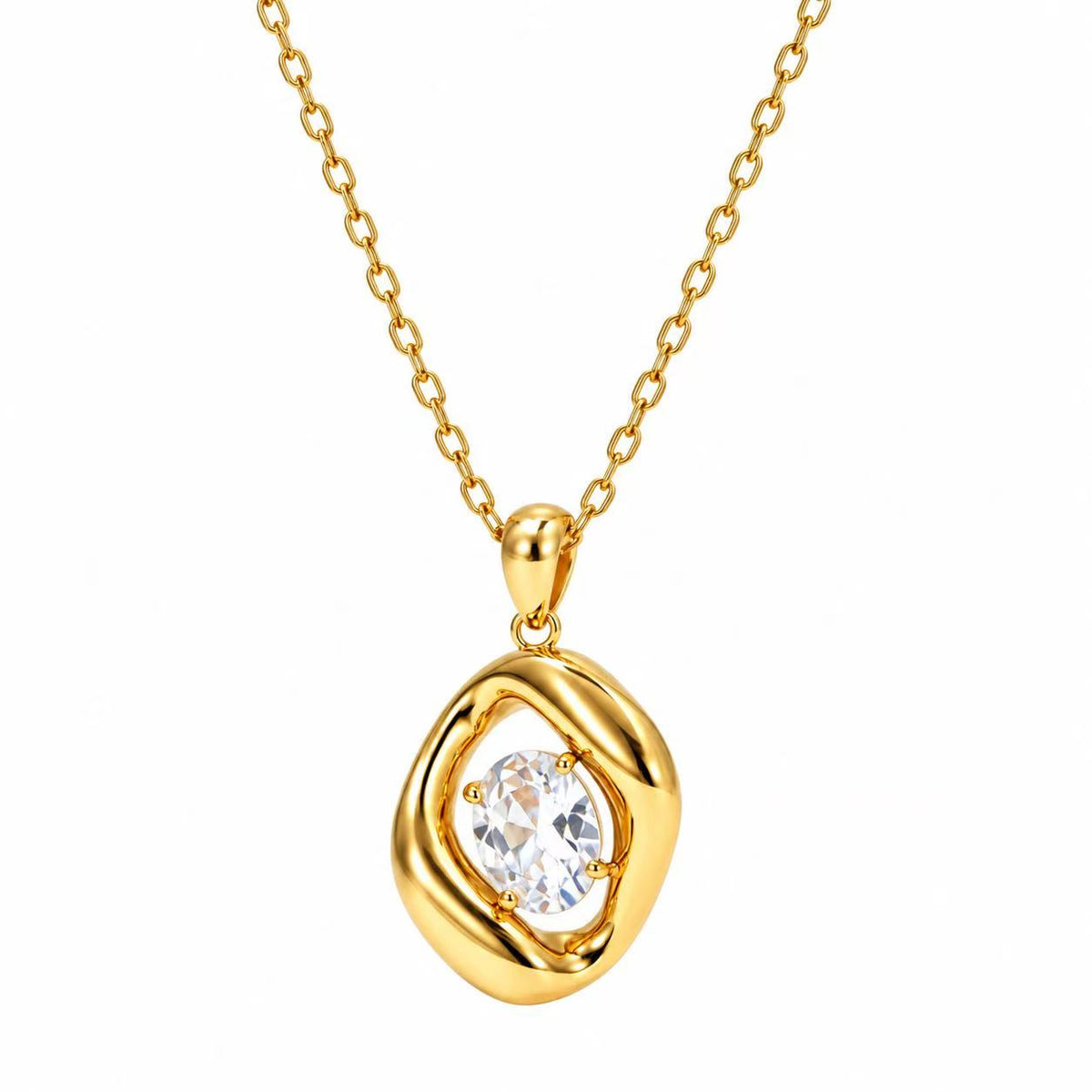 Collana Gravità | in acciaio inox