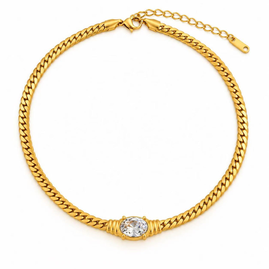 Collana Fulcro | in acciaio inox