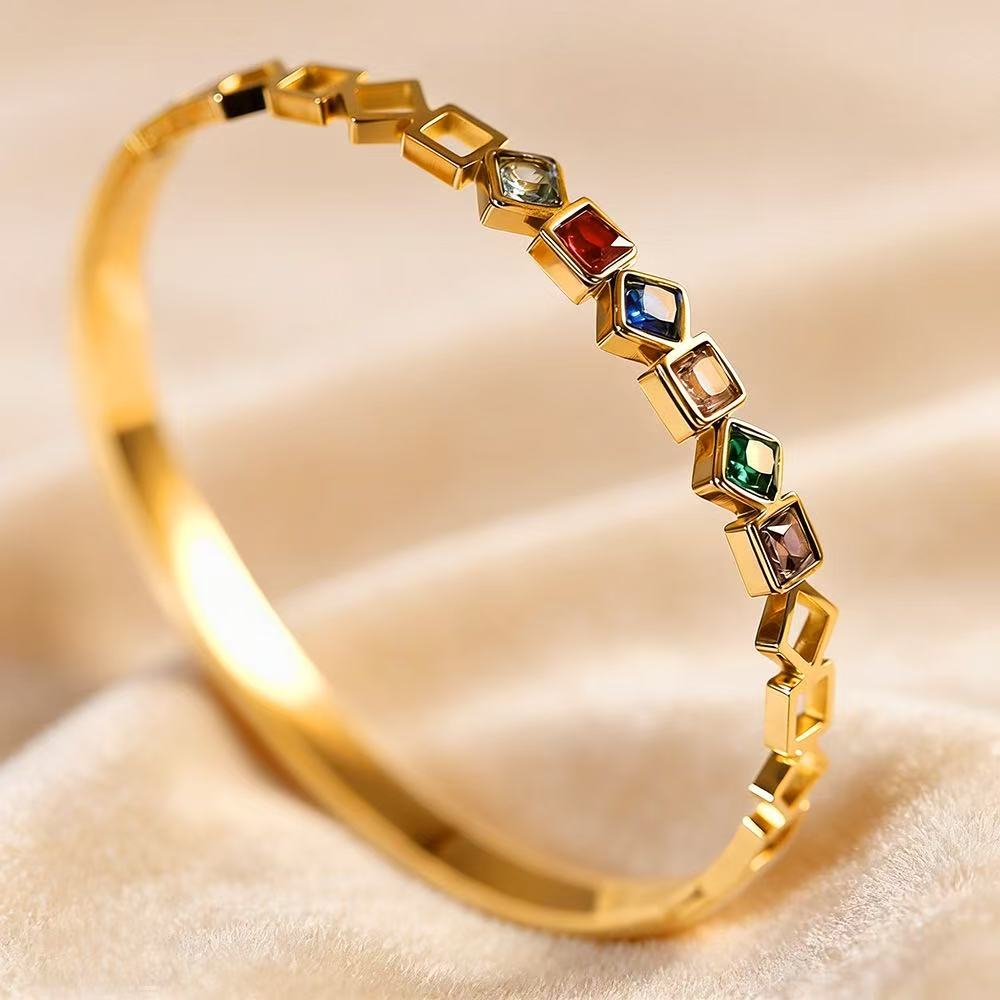 Bracciale “Mosaico” | in acciaio inox