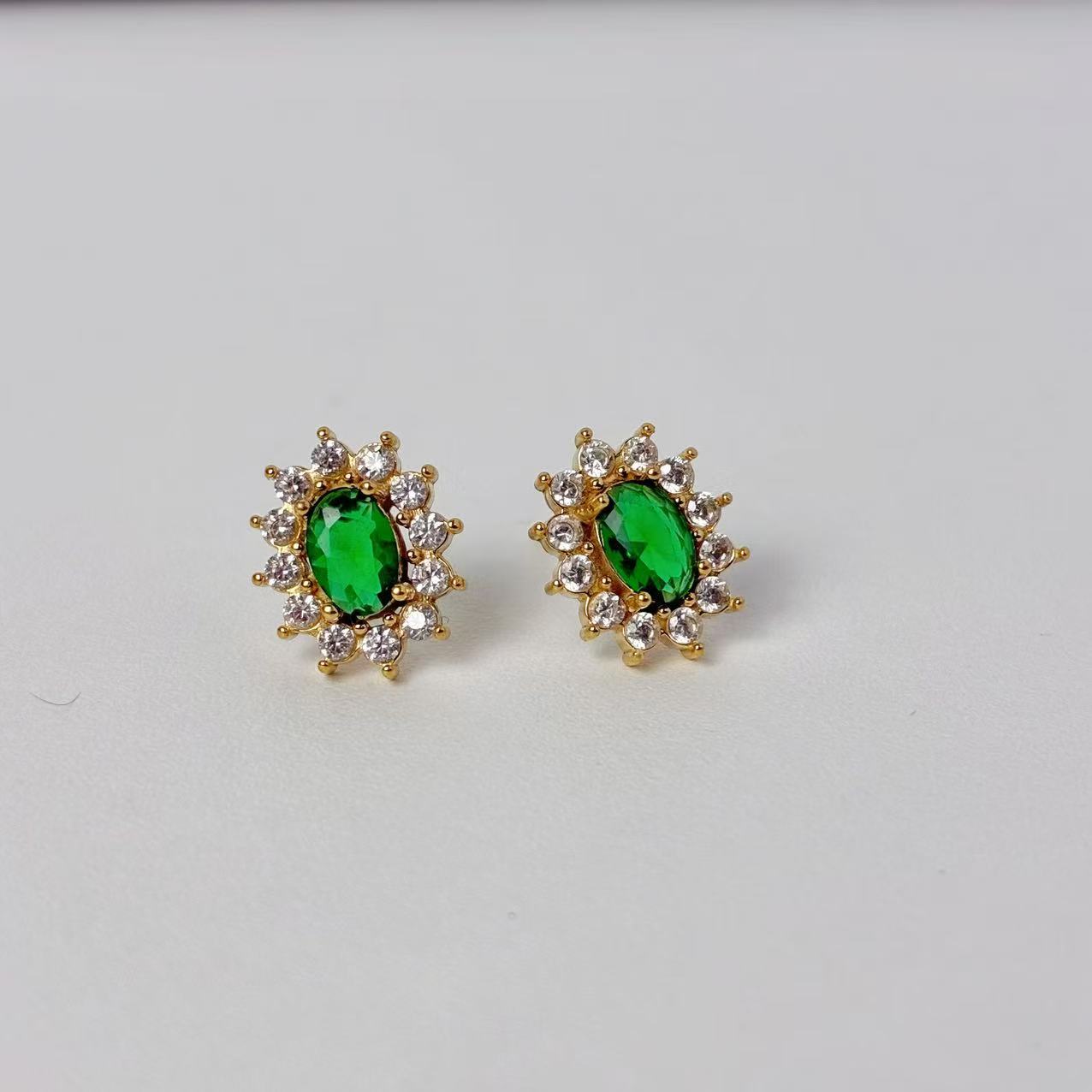 Orecchini a Stella Ardente