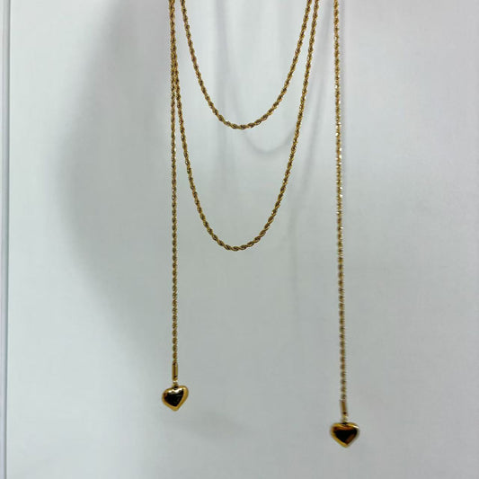 Cintura / Collana acciaio inox 150cm