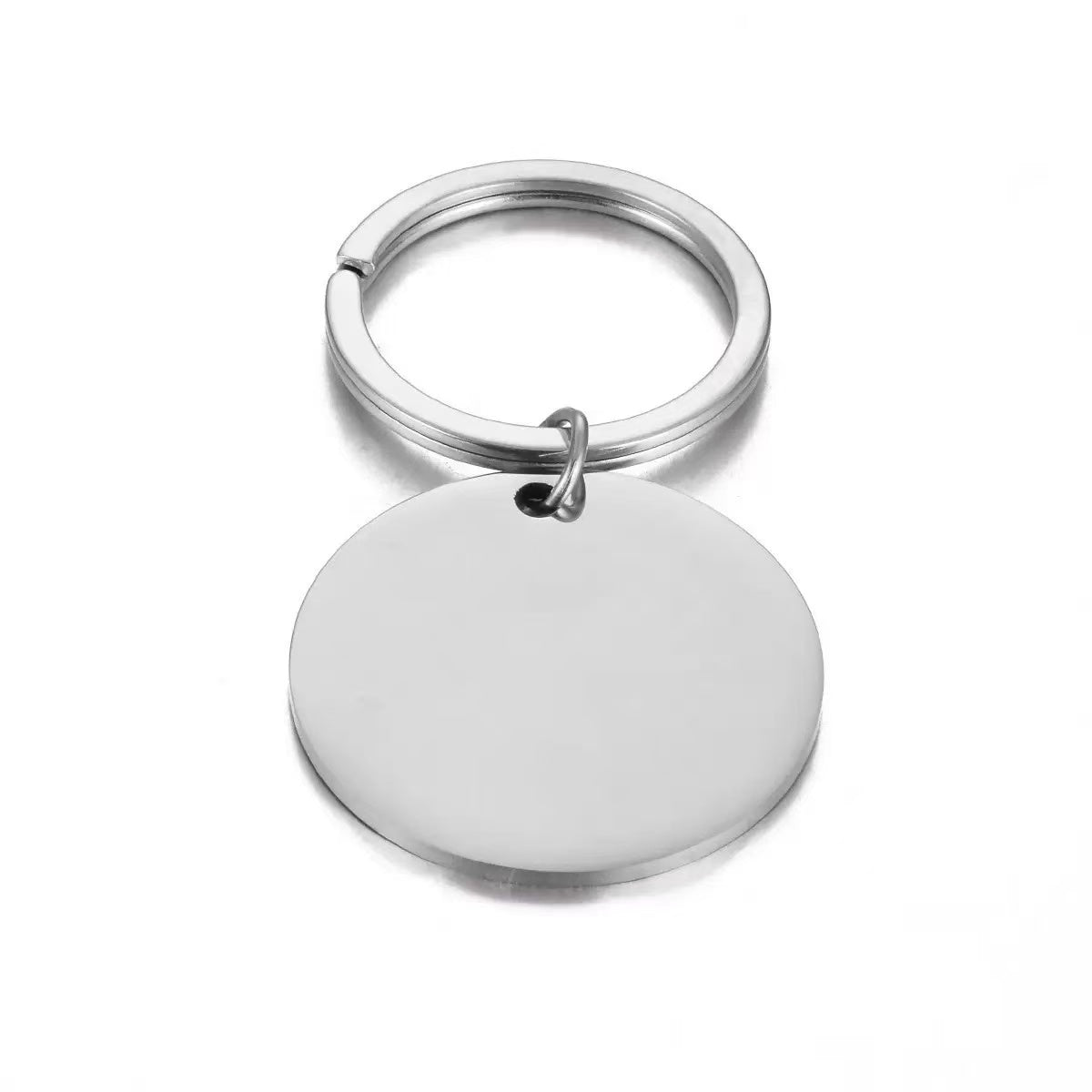 Portachiave | personalizzabile con incisione | in acciaio inox
