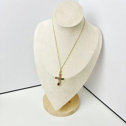 Collana Croce Arcobaleno