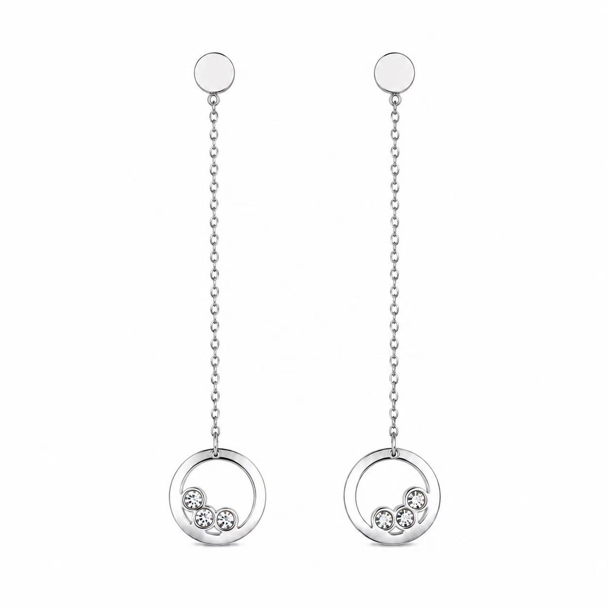 Orecchini “Three Wishes” | in acciaio inox