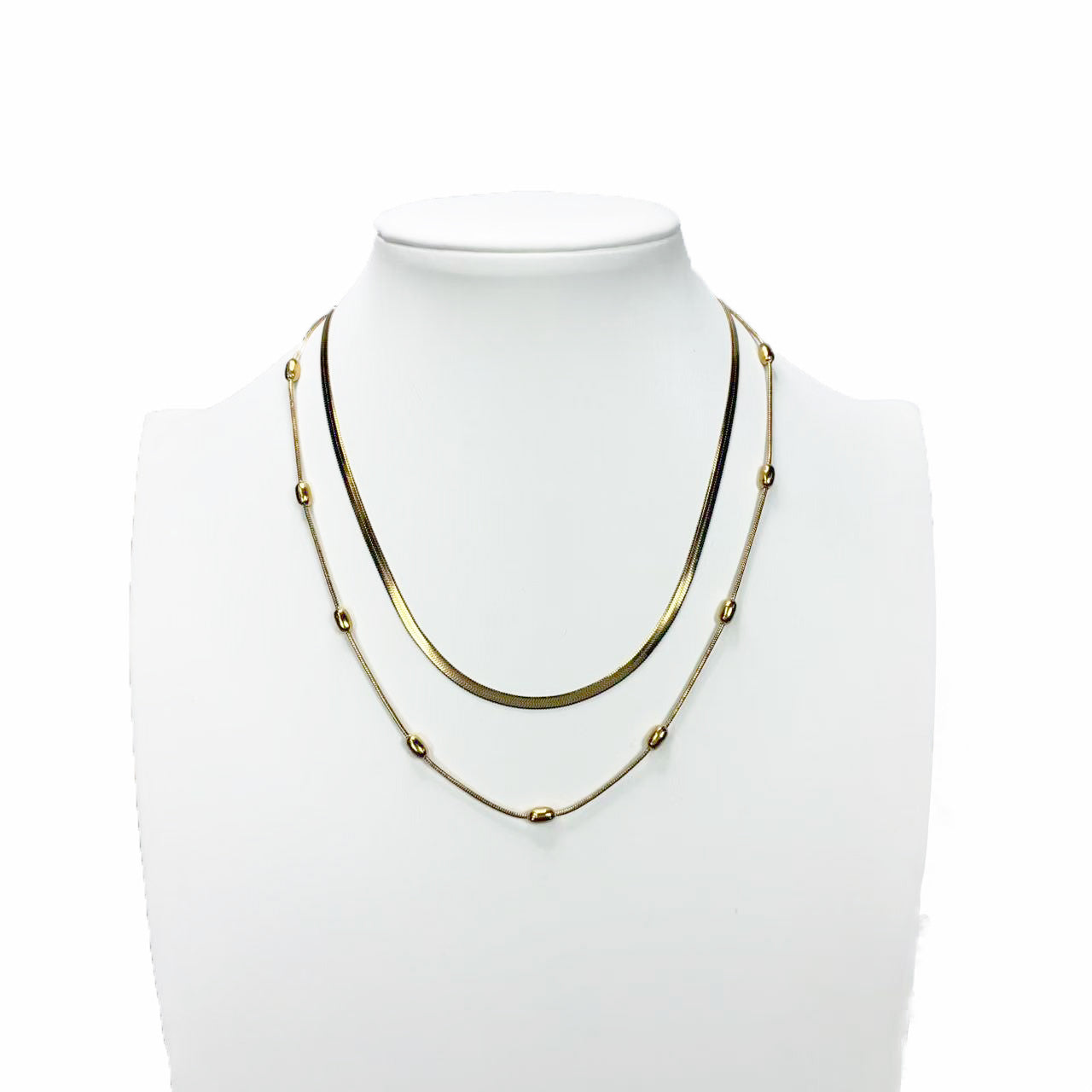 Collana “Doppio Elegance” – Minimal Chic a Due Fili